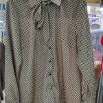 Chemise à pois viscose