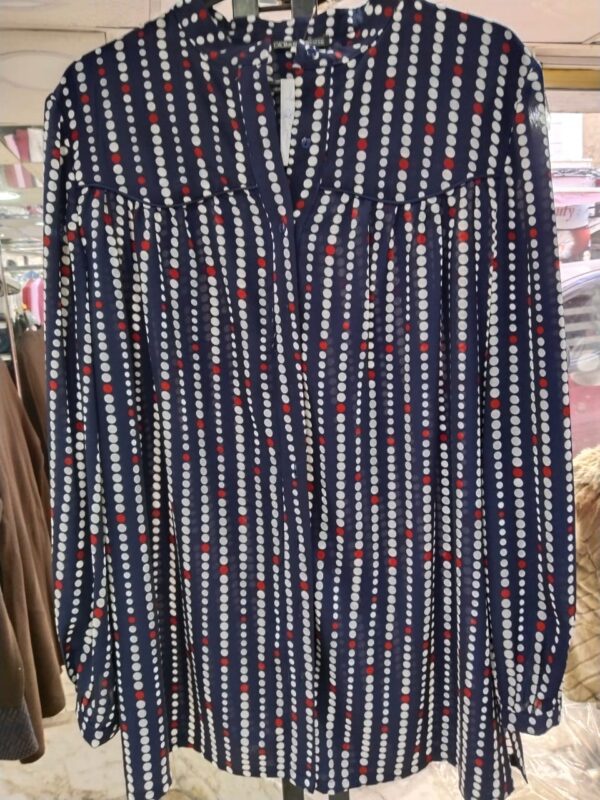 Chemise parisienne à pois