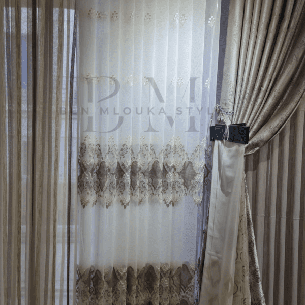Voile toile lin chabka – Image 3